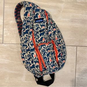 Kavu Rope Sling Bag Scandinavian Print